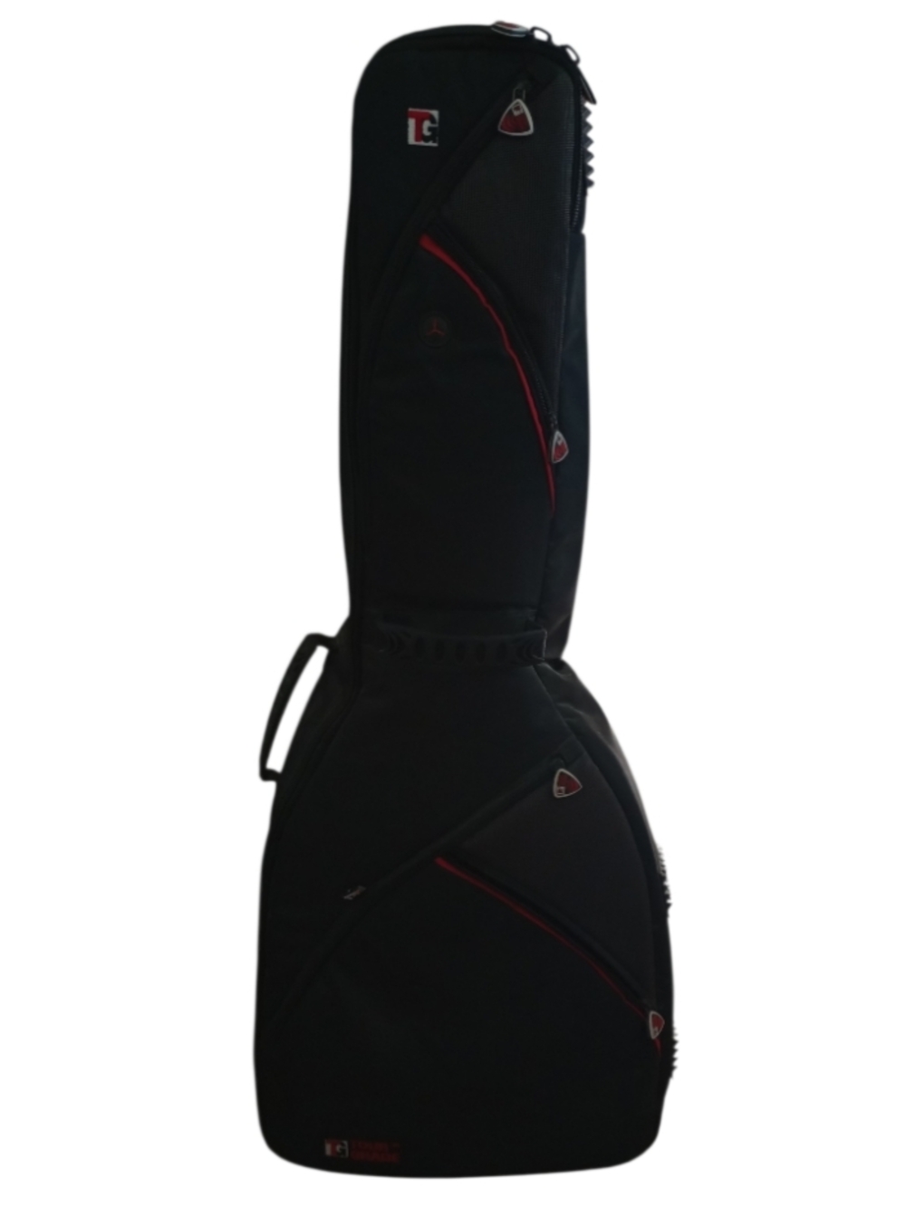 No Boundaries Black and Red Padded Gig Bag